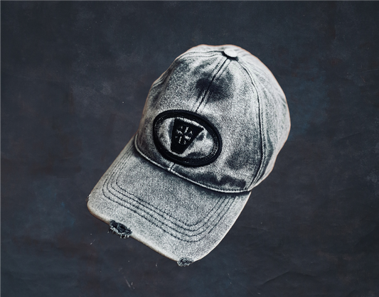 NYCK Distressed Denim Cap