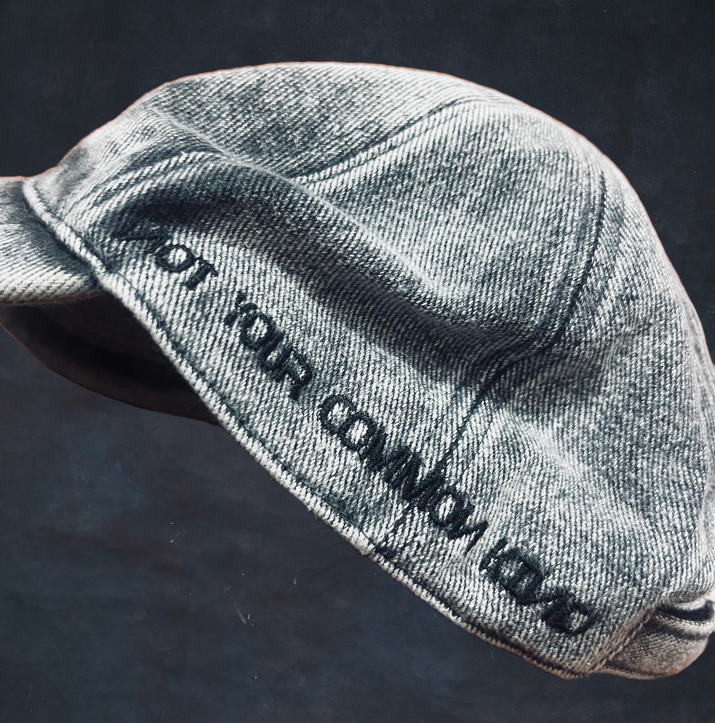 NYCK Distressed Denim Cap